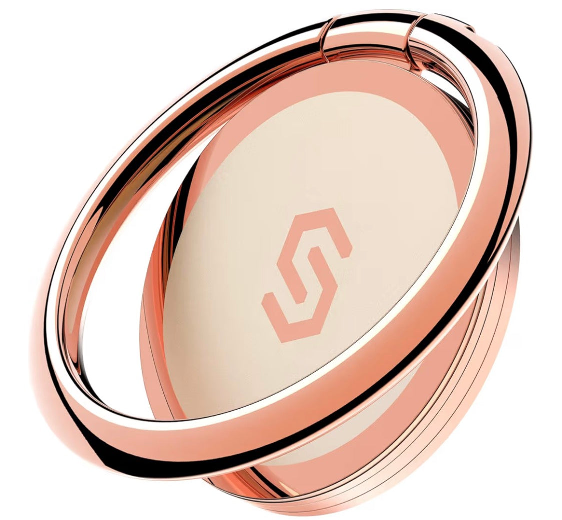 ‘Circle Back’ Best Case Scenario + Rose Gold Magnetic Ring (MagSafe compatible)